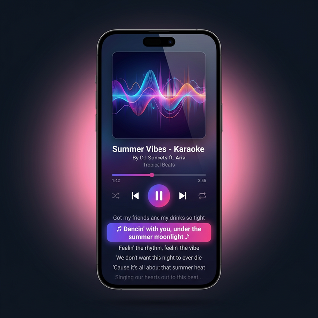 Nyanyiku Player Screen